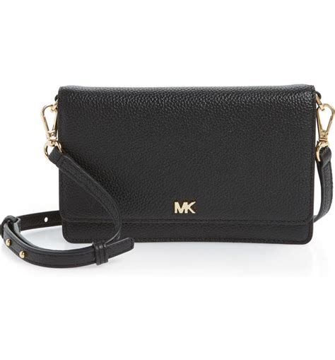 michael kors leather crossbody phone wallet|Michael Kors Crossbody phone purse.